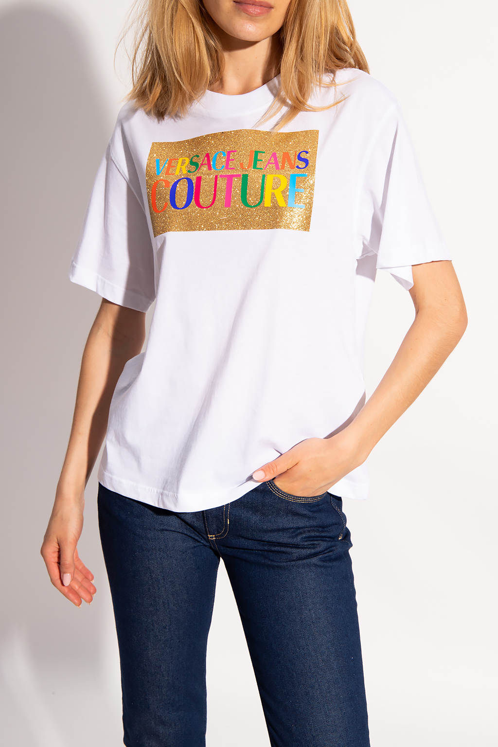 IetpShops - shirt - Versace Jeans Couture Logo T | Women's 